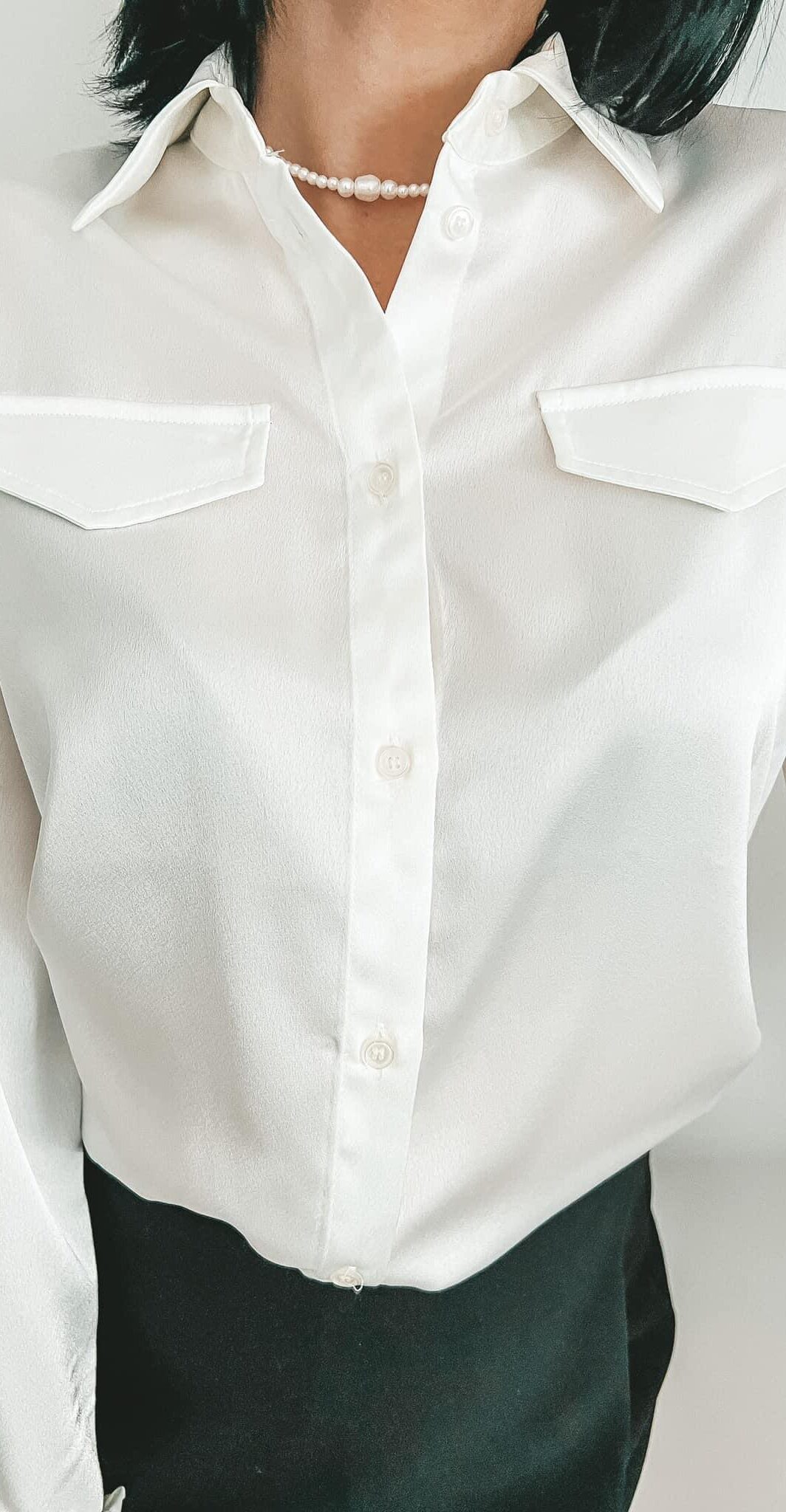 PINKO KOSZULA ELEGANCKA WHITE