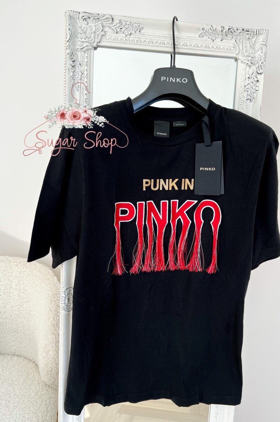 PINKO T-SHIRT TIANETI