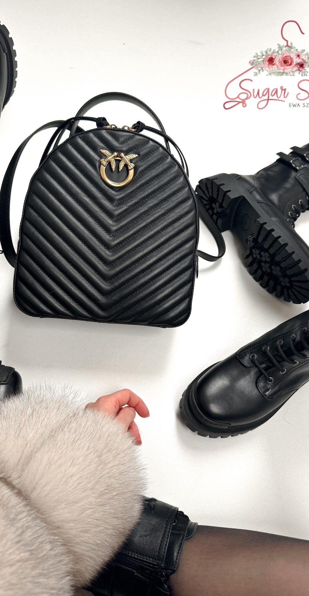 PINKO trapery CUMINO