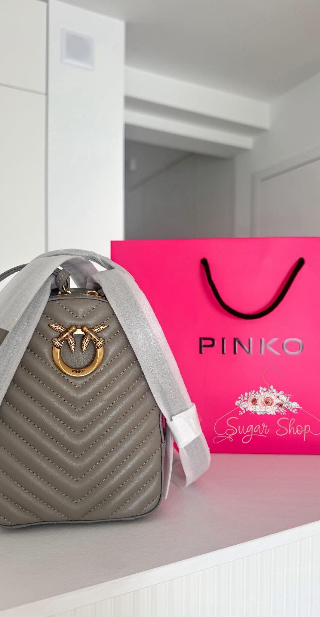 PINKO LOVE CLICK MINI PLECAK