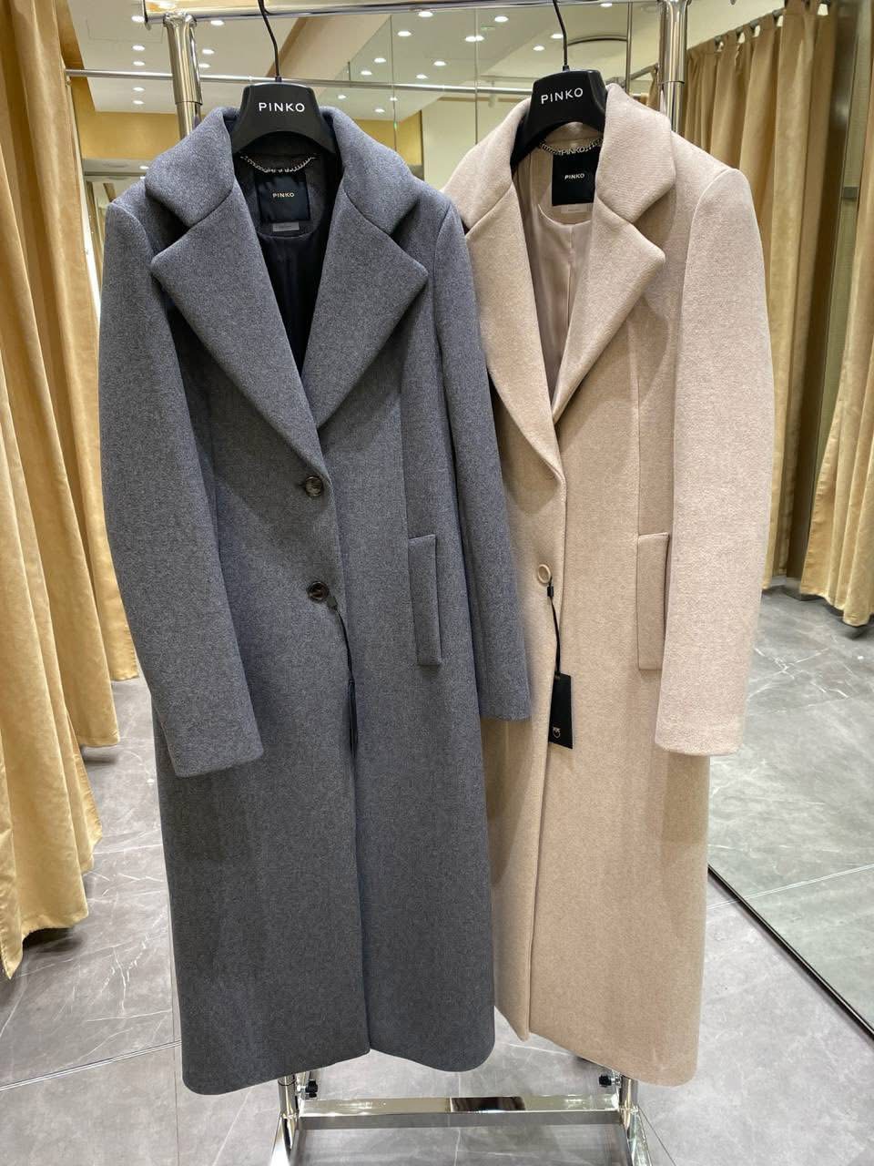 PINKO CUMINO CAPOTTO PŁASZCZ